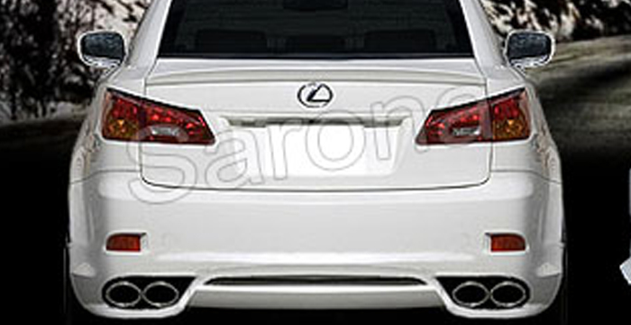 Custom Lexus IS 250  Sedan Rear Bumper (2007 - 2010) - $600.00 (Part #LX-008-RB)